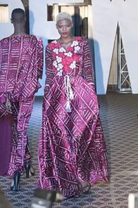 Défilé de la collection Espérancia pendant la grande soirée du Bénin Fashion Week 2018